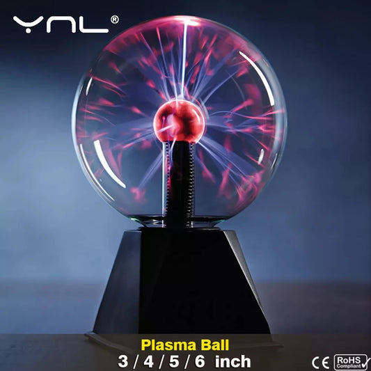 Magic Plasma Ball Lightening Lamp